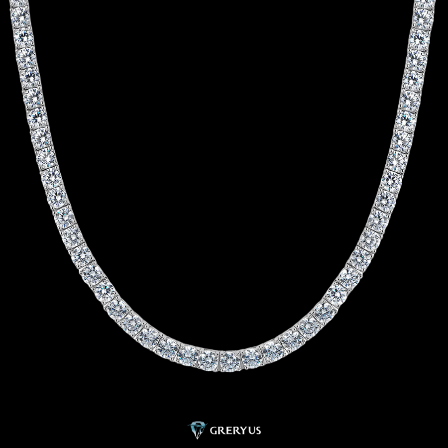 Collana Tennis 3mm Moissanite